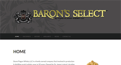 Desktop Screenshot of baronsselect.com